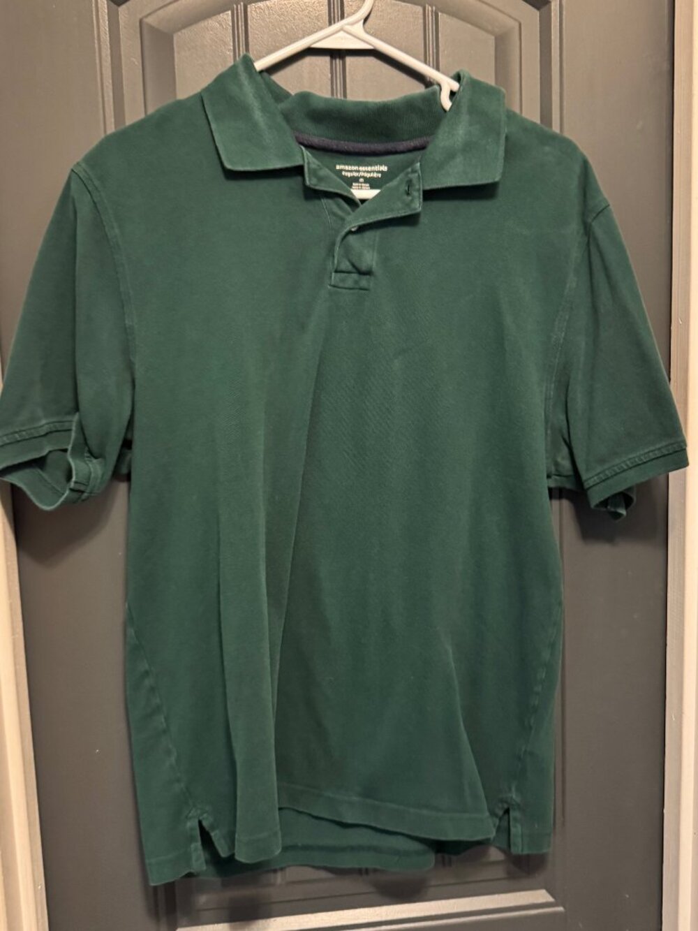 Amazon Essentials Green Polo ‚ Mens M